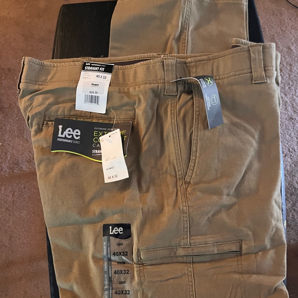 Lee Tan Straight Fit Pants